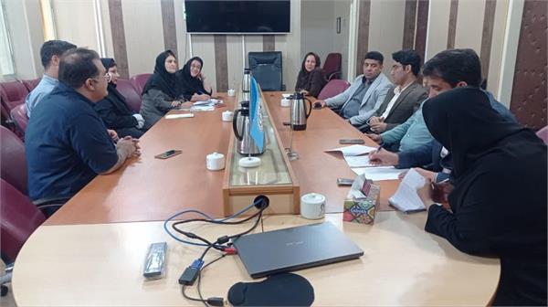 جلسه هماهنگی آزمون بسندگی زبان فارسی جهت کلیه دانشجویان بین الملل دانشگاه علوم پزشکی کرمانشاه