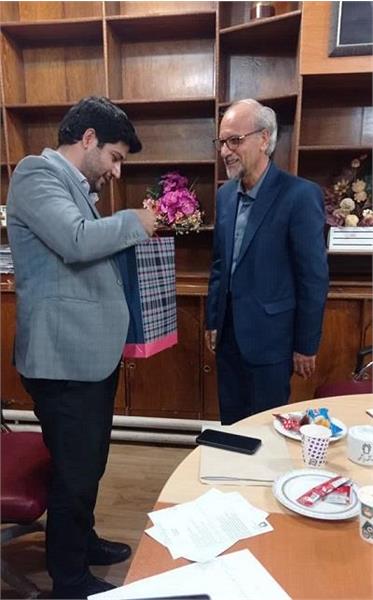 مراسم تکریم و قدردانی از جناب آقای دکتر موقوفه‌ای، مدیر محترم فرهنگی و دانشجویی سابق دانشکده پزشکی، باحضور جناب آقای دکتر علی پورمتعبد