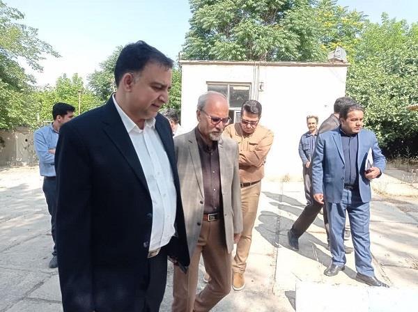 حضور معاون محترم شهردار و تیم کارشناسی همراه در دانشکده پزشکی
