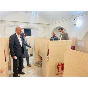 ارزیابی روند فعالیت مرکز آزمون در بازدید رئیس دانشکده پزشکی