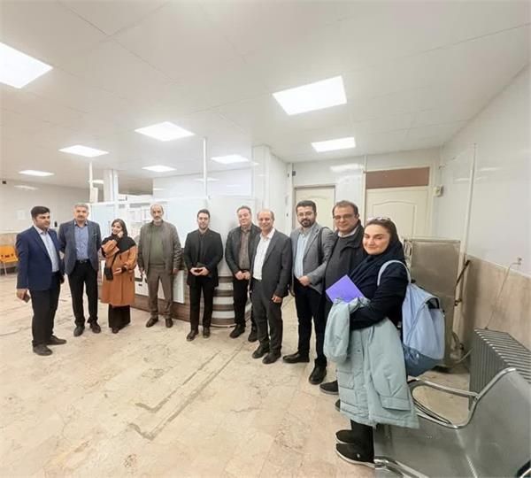 بازدید اعضای هیئت ممتحنه و ارزشیابی رشته پوست و مو از دانشگاه علوم پزشکی کرمانشاه