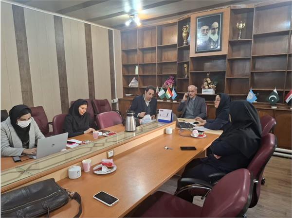 جلسه بررسی  مستندات استانداردهای حوزه ۵ ( کمیته ارزیابی درونی اعتبار بخشی آموزش پزشکی عمومی)