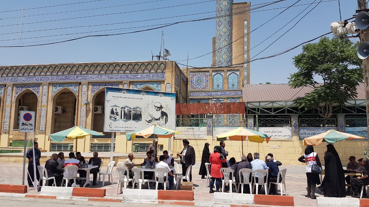 انجام سنجش فشار خون در مساجد اصلی کرمانشاه 3