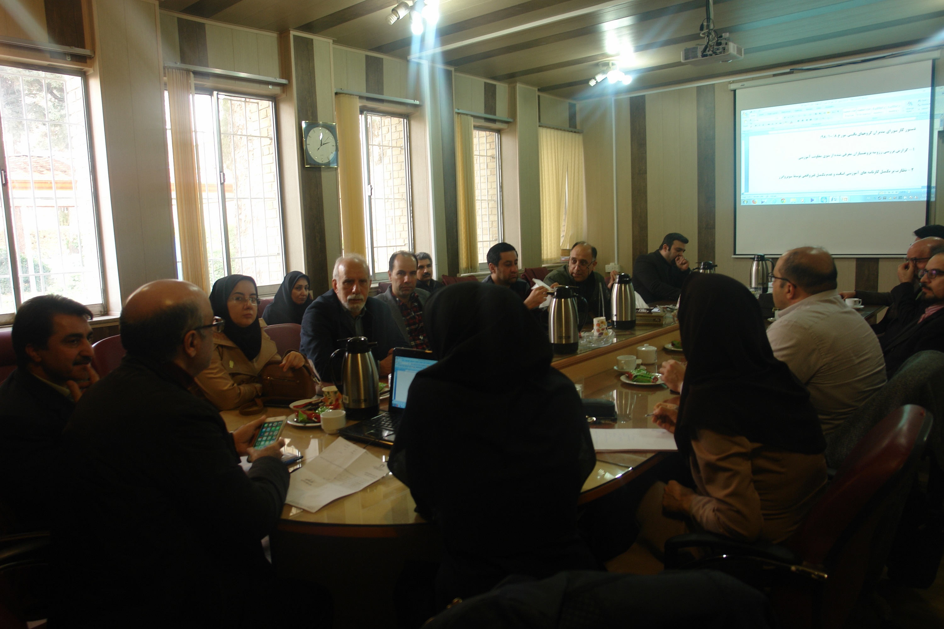 جلسه شورای مدیران بالینی