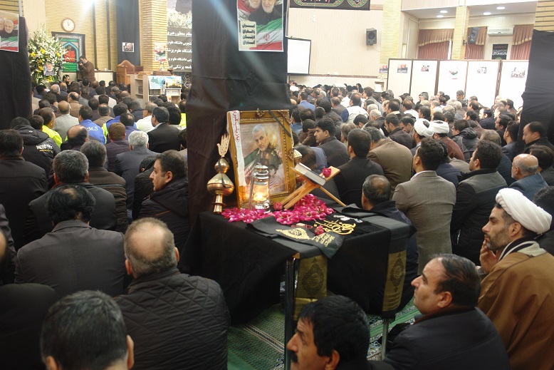 مراسم شهادت سردار سلیمانی