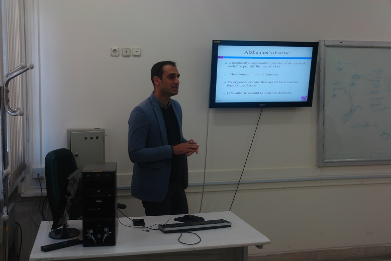 ژورنال کلاب گروه آناتومی با موضوع فیزیوپاتولوژی آلزایمر