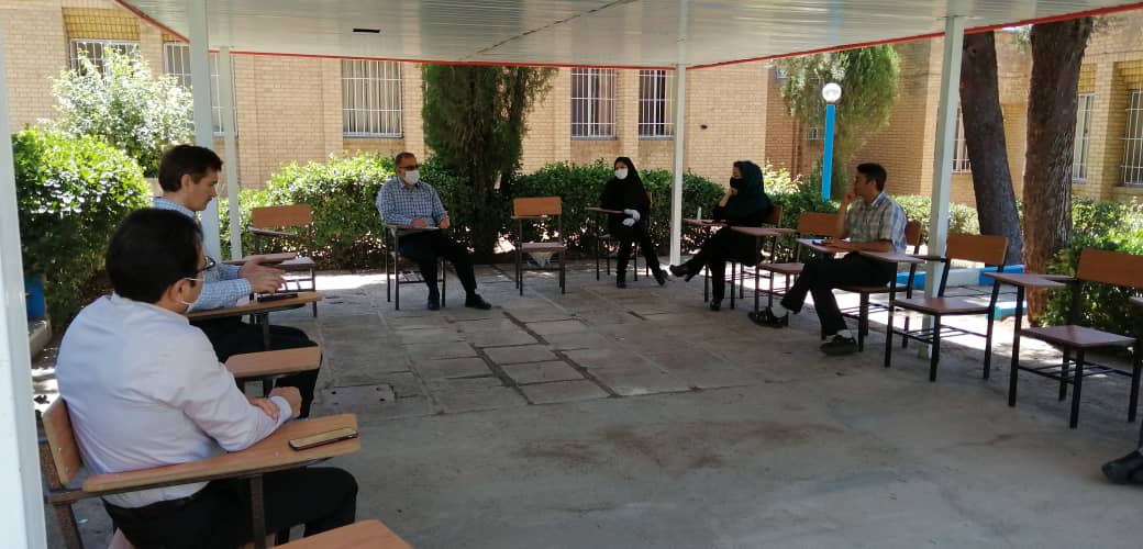 جلسه معاونین دانشکده- اول تیرماه ۹۹