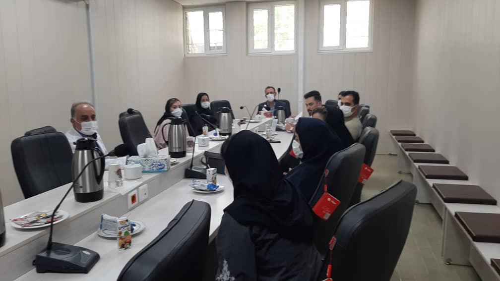 جلسه ریاست دانشکده پزشکی با دستیاران ارشد 2