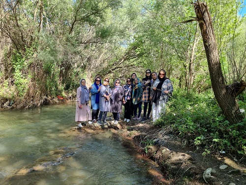 اردوی تفریحی ورزشی دانشکده پزشکی به سمت منطقه سپیده برگ جوانرود مورخ 1401/2/14